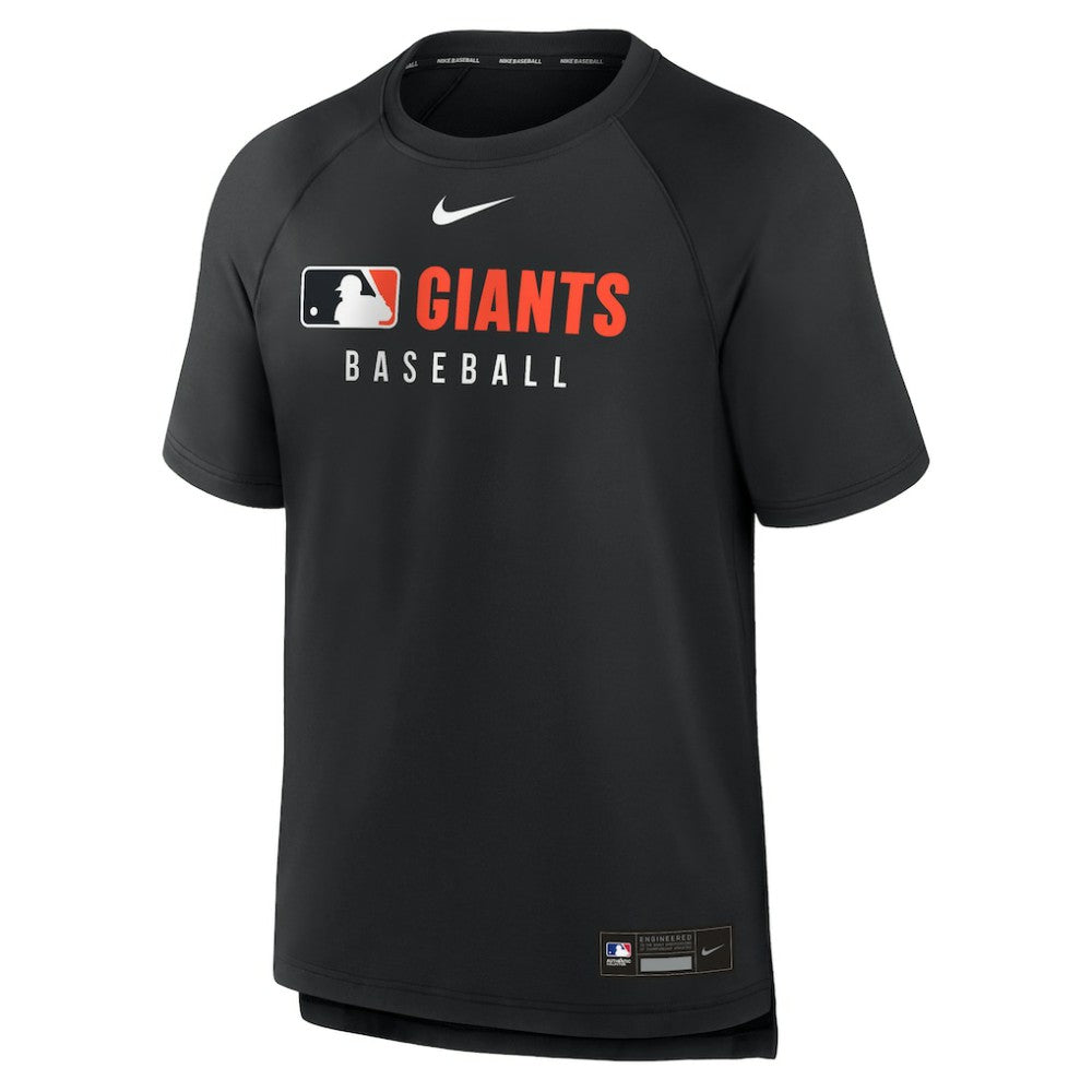 San Francisco Giants Nike Authentic Collection Pregame Raglan Dri-FIT T-Shirt - MLB
