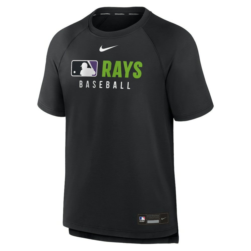 Tampa Bay Rays Nike Authentic Collection Pregame Raglan Dri-FIT T-Shirt - MLB