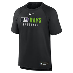 Tampa Bay Rays Nike Authentic Collection Pregame Raglan Dri-FIT T-Shirt - MLB