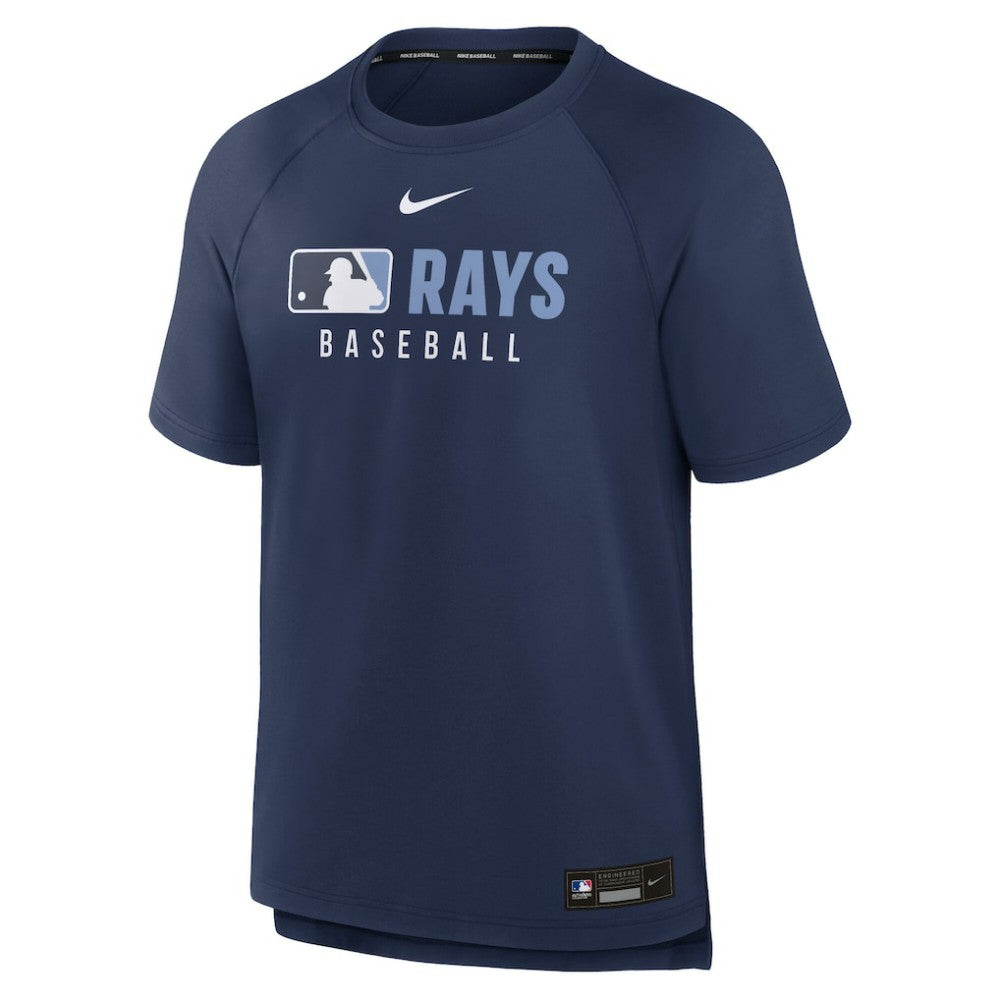 Tampa Bay Rays Nike Authentic Collection Pregame Raglan Dri-FIT T-Shirt - MLB