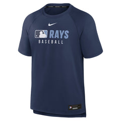 Tampa Bay Rays Nike Authentic Collection Pregame Raglan Dri-FIT T-Shirt - MLB