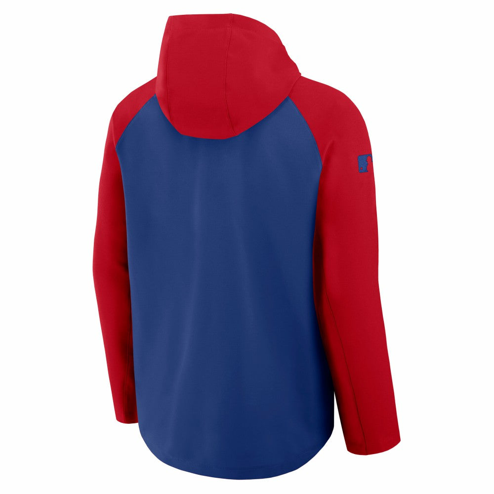 Philadelphia Phillies Nike Authentic Collection Raglan Performance Full-Zip Jacket - MLB