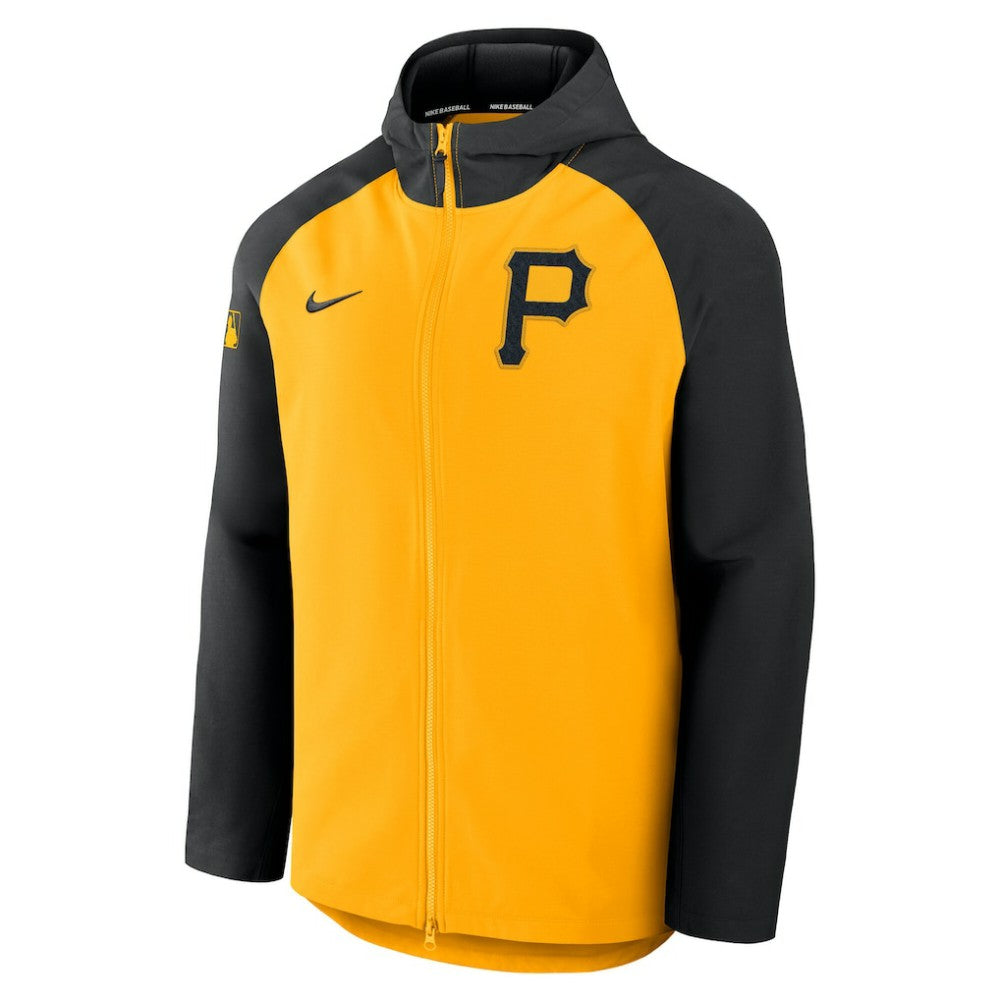 Pittsburgh Pirates Nike Authentic Collection Raglan Performance Full-Zip Jacket - MLB