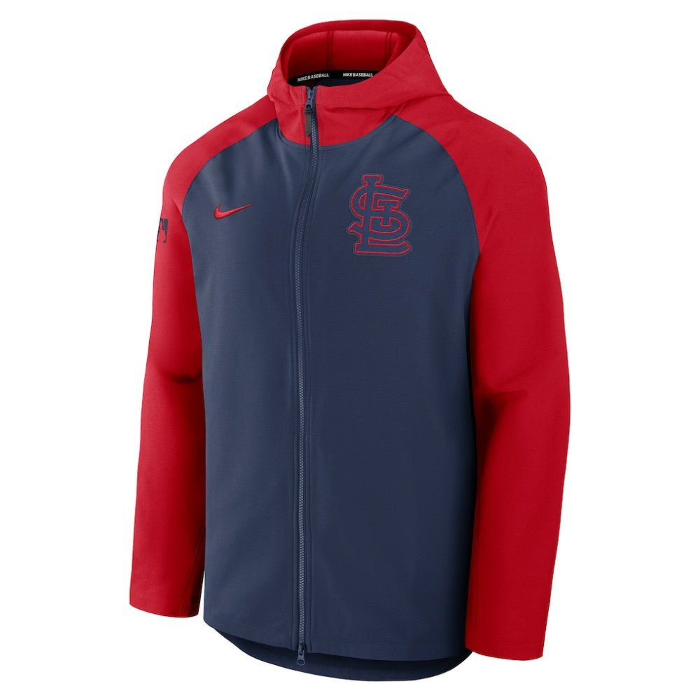 St. Louis Cardinals Nike Authentic Collection Raglan Performance Full-Zip Jacket - MLB