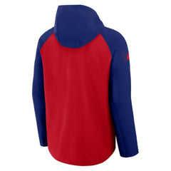 Texas Rangers Nike Authentic Collection Raglan Performance Full-Zip Jacket - MLB