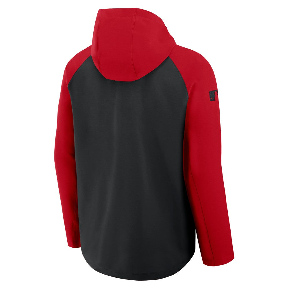 Cincinnati Reds Nike Authentic Collection Raglan Performance Full-Zip Jacket - MLB