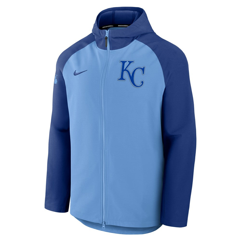 Kansas City Royals Nike Authentic Collection Raglan Performance Full-Zip Jacket - MLB