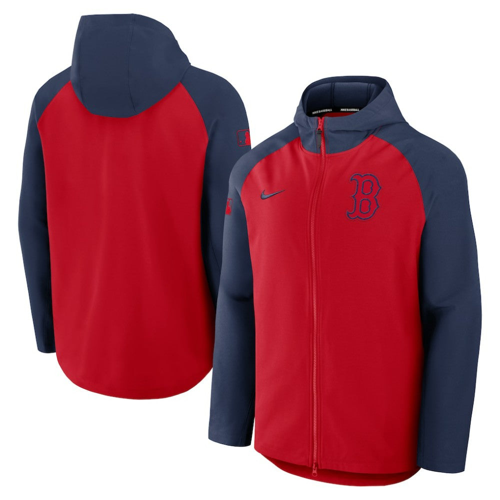 Boston Red Sox Nike Authentic Collection Raglan Performance Full-Zip Jacket - MLB
