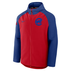 Chicago Cubs Nike Authentic Collection Raglan Performance Full-Zip Jacket - MLB