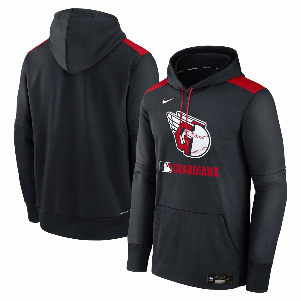 Cleveland Guardians Nike Authentic Collection Performance Pullover Hoodie - MLB