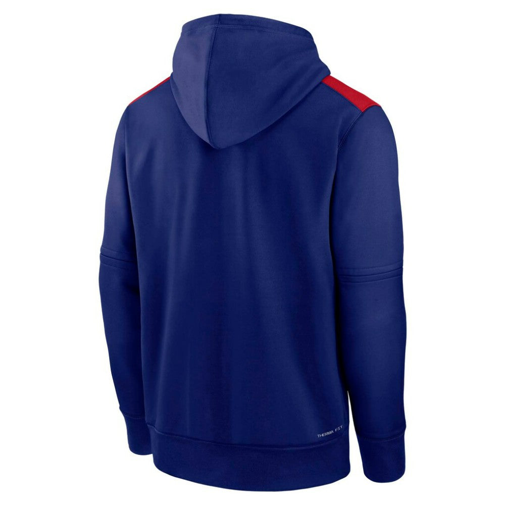 Texas Rangers Nike Authentic Collection Performance Pullover Hoodie - MLB