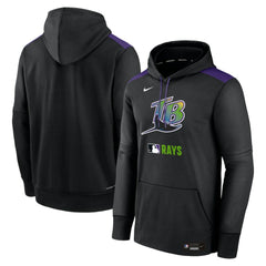 Tampa Bay Rays Nike Authentic Collection Performance Pullover Hoodie - MLB