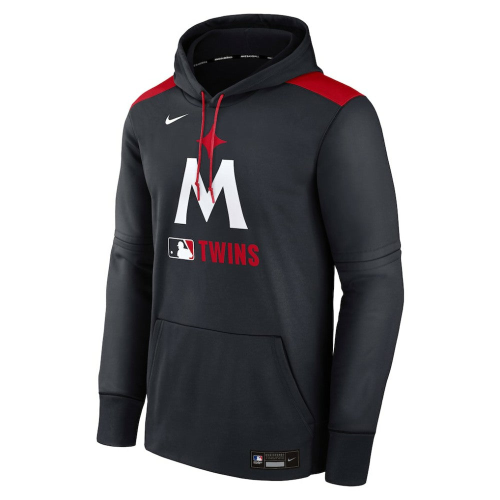 Minnesota Twins Nike Authentic Collection Performance Pullover Hoodie - MLB
