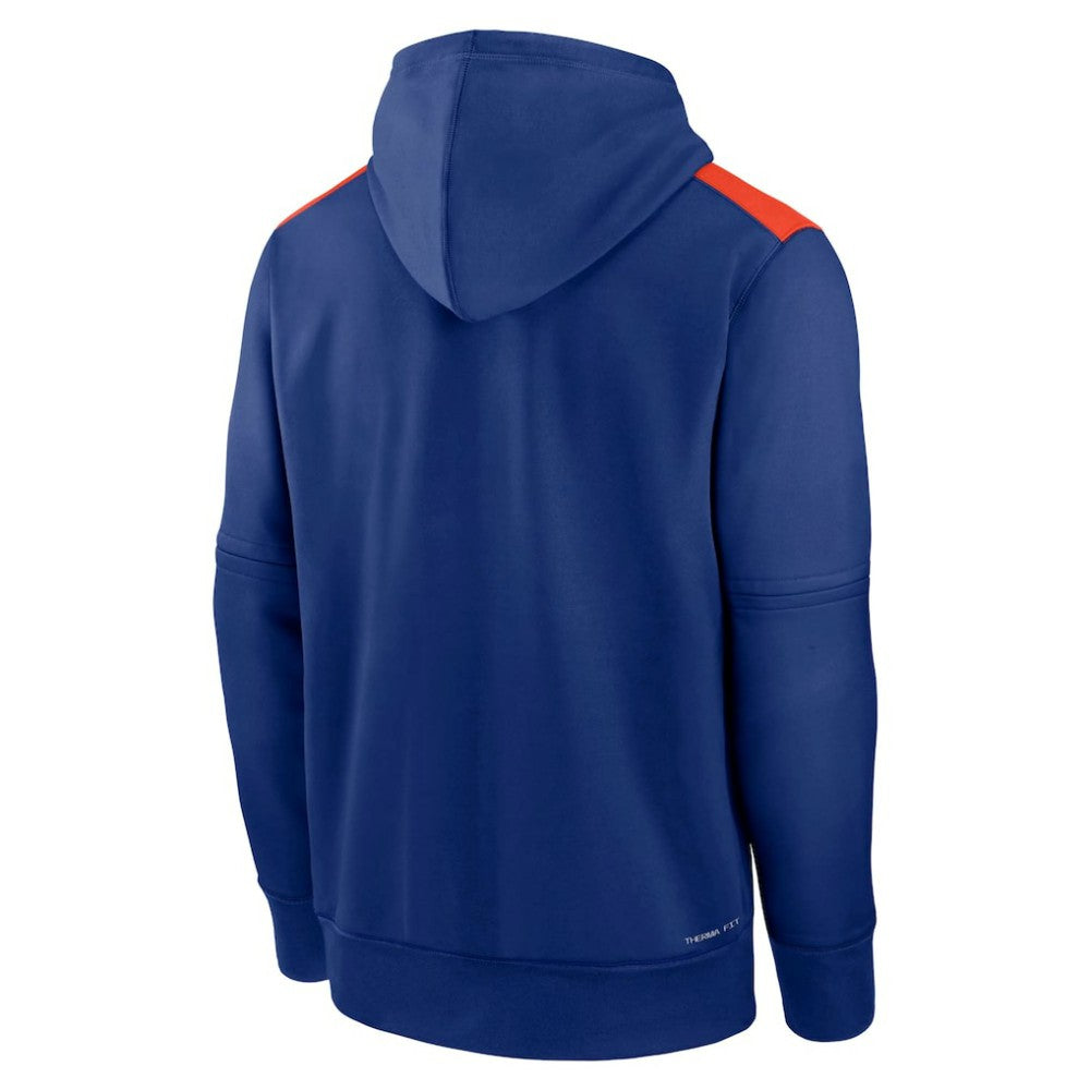 New York Mets Nike Authentic Collection Performance Pullover Hoodie - MLB