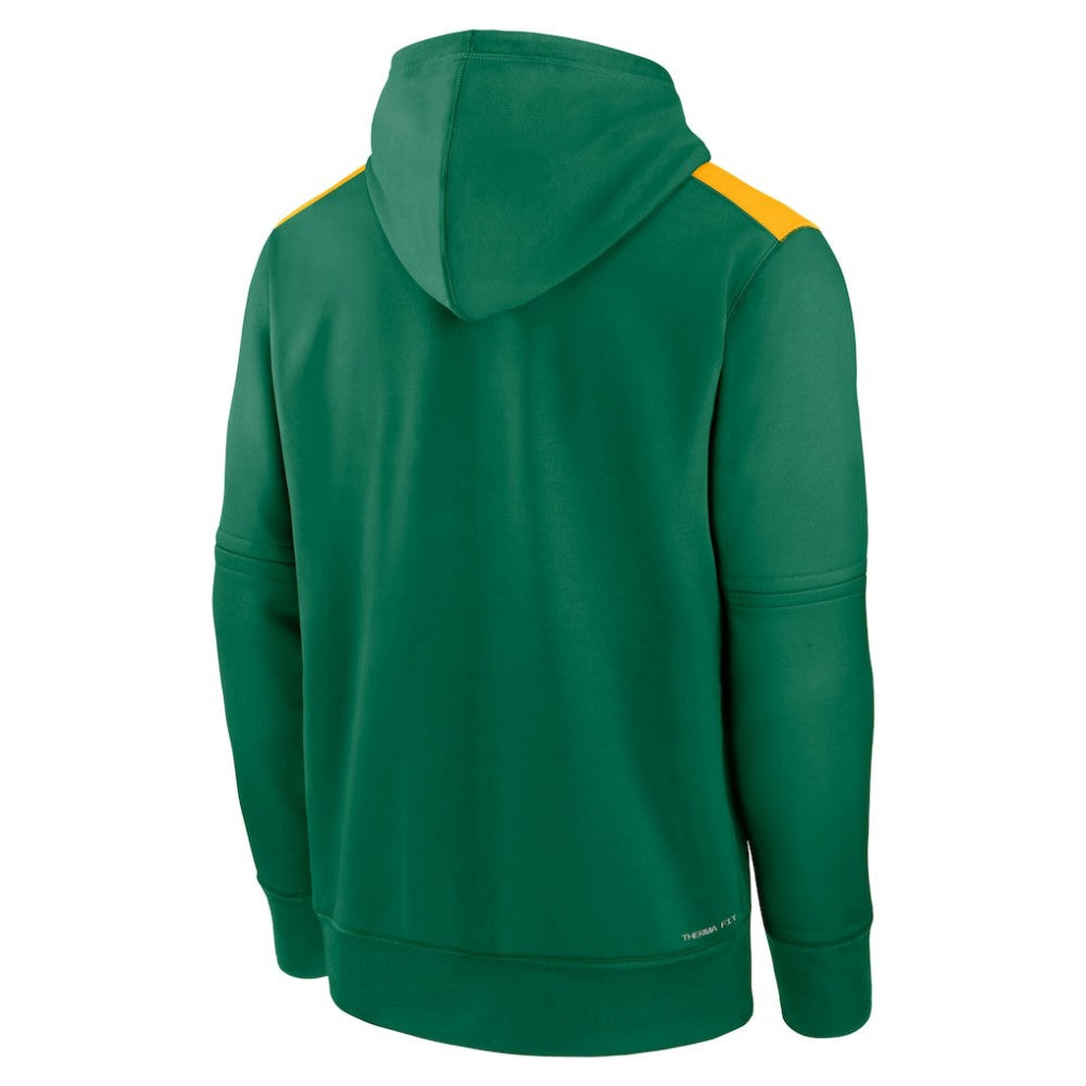 Athletics Nike Authentic Collection Performance Pullover Hoodie - MLB