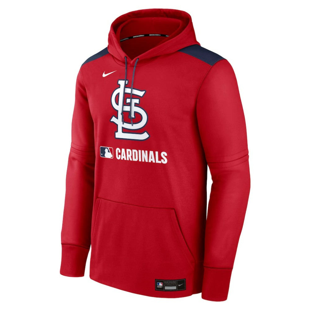St. Louis Cardinals Nike Authentic Collection Performance Pullover Hoodie - MLB
