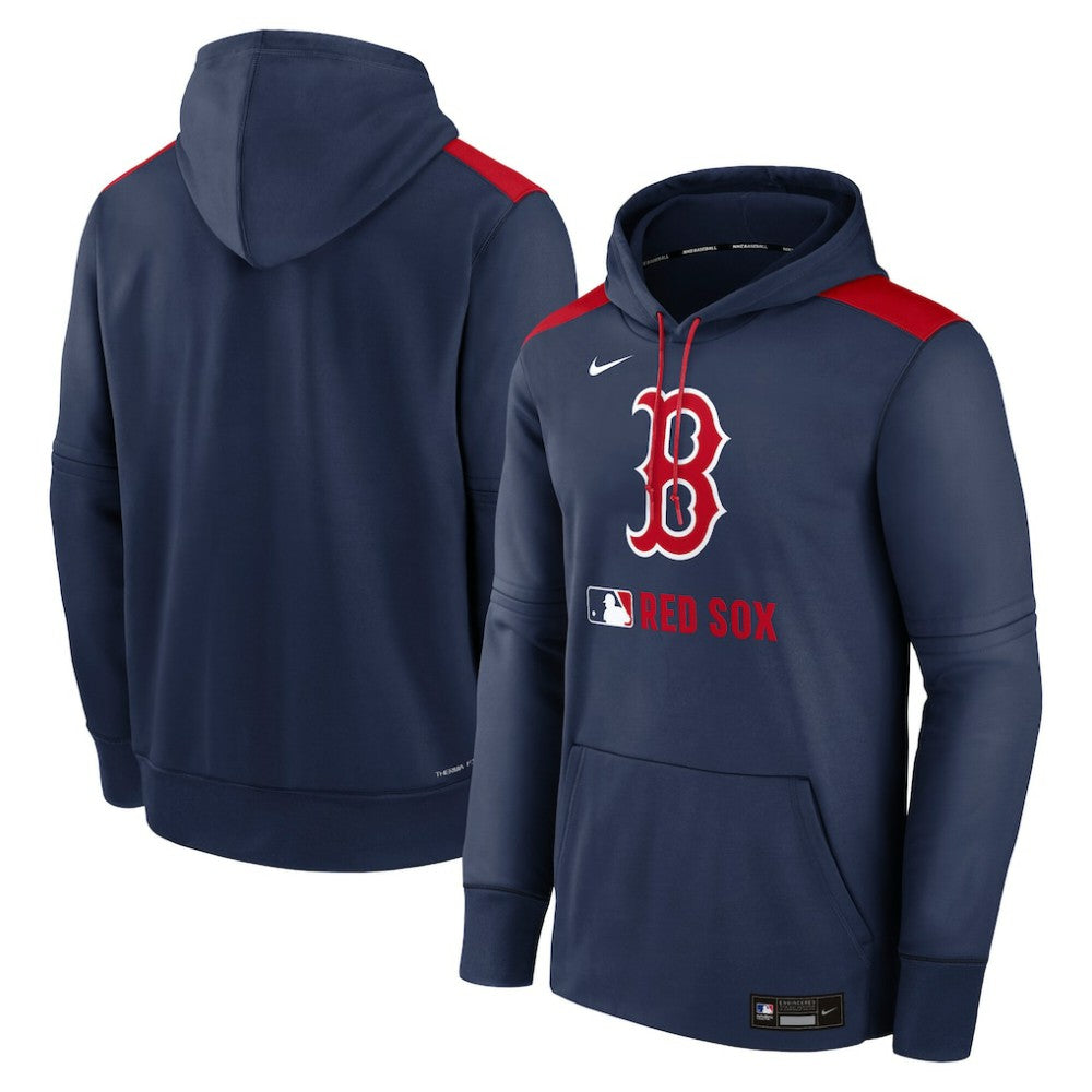 Boston Red Sox Nike Authentic Collection Performance Pullover Hoodie - MLB