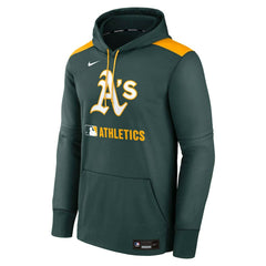 Athletics Nike Authentic Collection Performance Pullover Hoodie - MLB