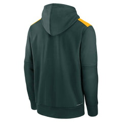Athletics Nike Authentic Collection Performance Pullover Hoodie - MLB
