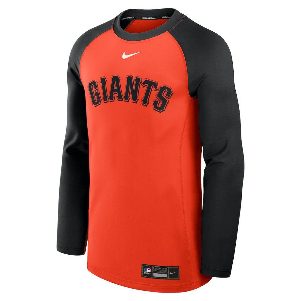 San Francisco Giants Nike Authentic Collection Game Time Raglan Dri-FIT Long Sleeve T-Shirt - MLB