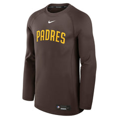 San Diego Padres Nike Authentic Collection Game Time Raglan Dri-FIT Long Sleeve T-Shirt - MLB