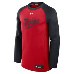 Minnesota Twins Nike Authentic Collection Game Time Raglan Dri-FIT Long Sleeve T-Shirt - MLB