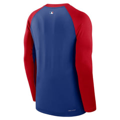 Philadelphia Phillies Nike Authentic Collection Game Time Raglan Performance Long Sleeve T-Shirt - MLB