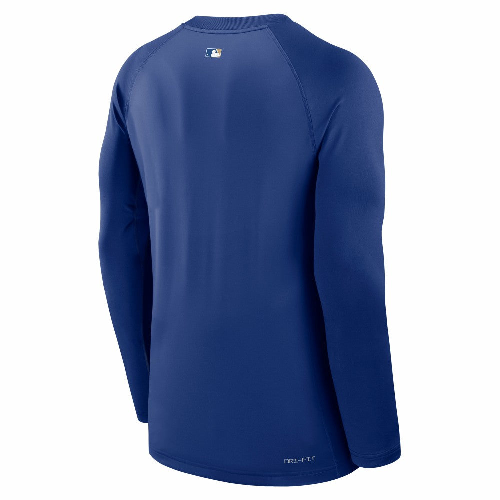 Kansas City Royals Nike Authentic Collection Game Time Raglan Dri-FIT Long Sleeve T-Shirt - MLB