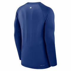 Kansas City Royals Nike Authentic Collection Game Time Raglan Dri-FIT Long Sleeve T-Shirt - MLB