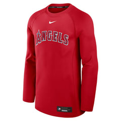 Los Angeles Angels Nike Authentic Collection Game Time Raglan Dri-FIT Long Sleeve T-Shirt - MLB