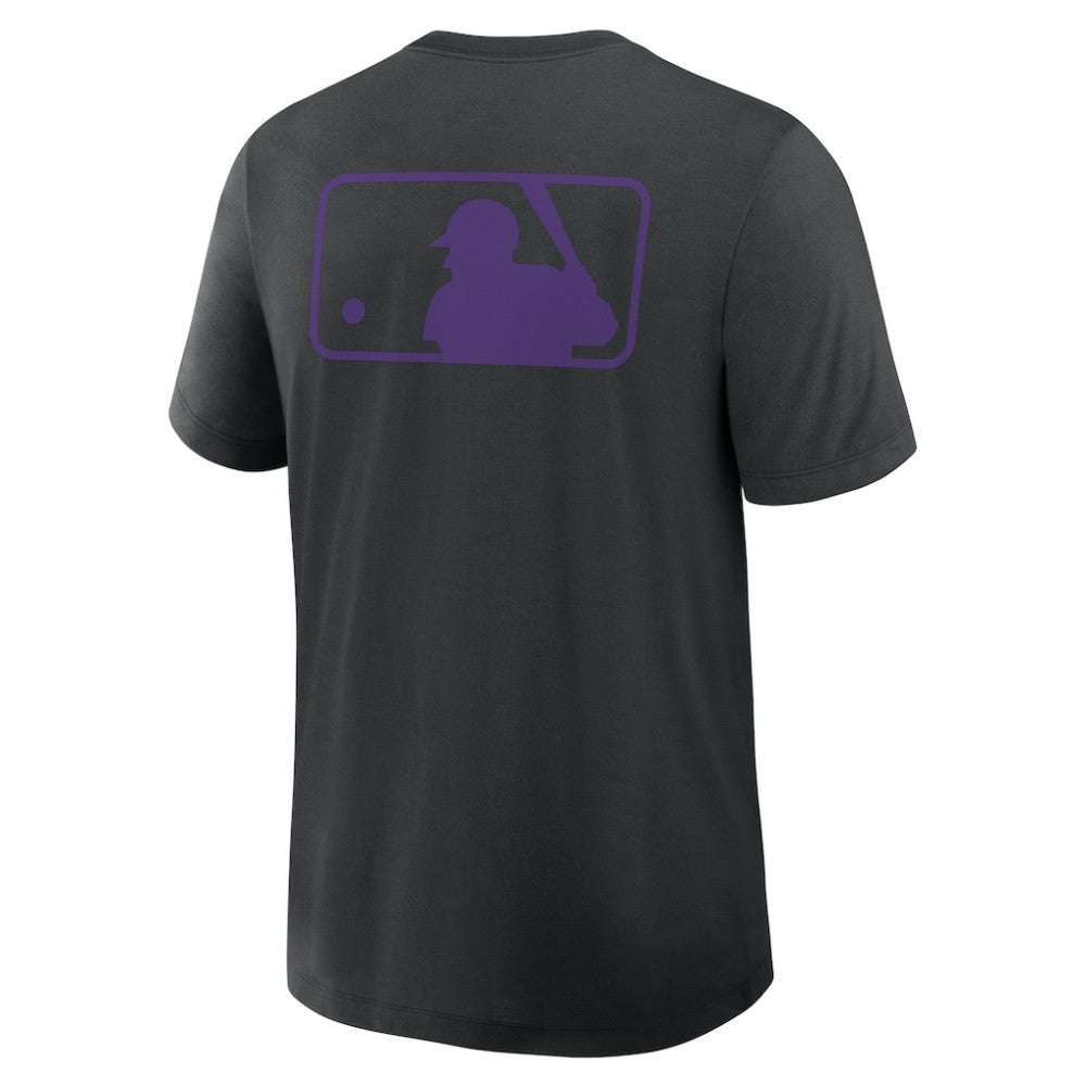 Colorado Rockies Nike Authentic Collection Early Work Tri-Blend Dri-FIT T-Shirt - MLB