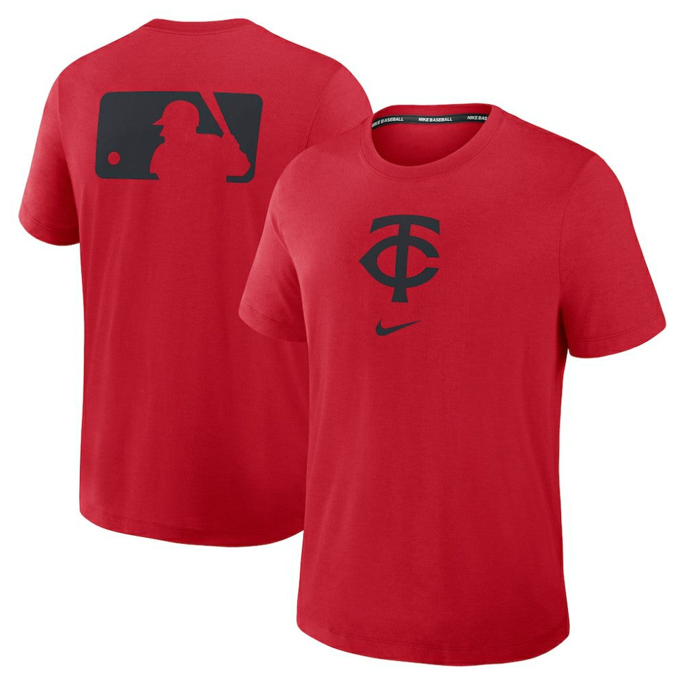 Minnesota Twins Nike Authentic Collection Early Work Tri-Blend Dri-FIT T-Shirt - MLB