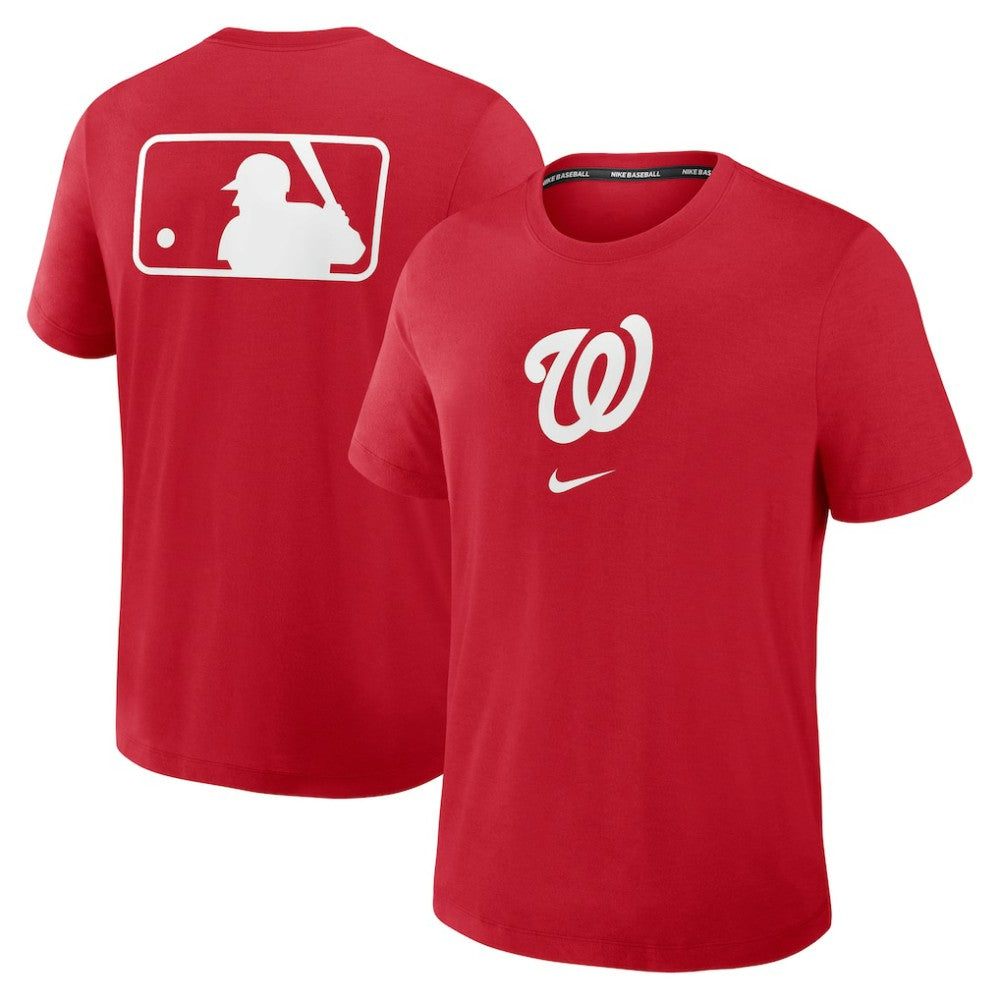 Washington Nationals Nike Authentic Collection Early Work Tri-Blend Dri-FIT T-Shirt - MLB