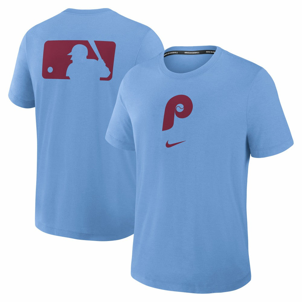 Philadelphia Phillies Nike Authentic Collection Early Work Tri-Blend Dri-FIT T-Shirt - MLB