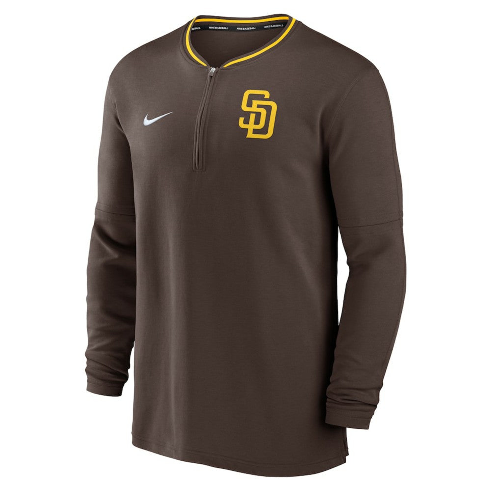San Diego Padres Nike Authentic Collection Performance Half-Zip Top - MLB