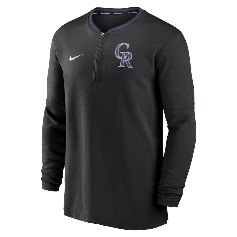 Colorado Rockies Nike Authentic Collection Performance Half-Zip Top - MLB