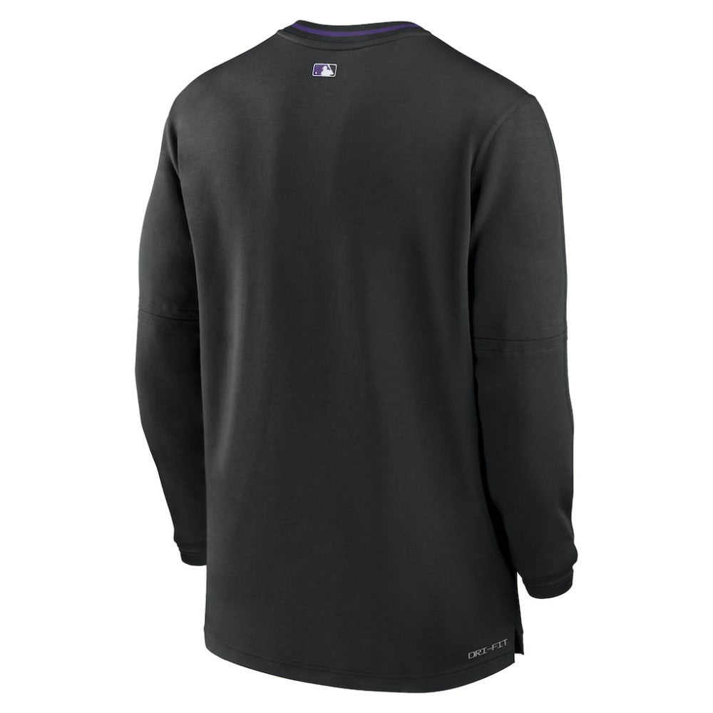 Colorado Rockies Nike Authentic Collection Performance Half-Zip Top - MLB