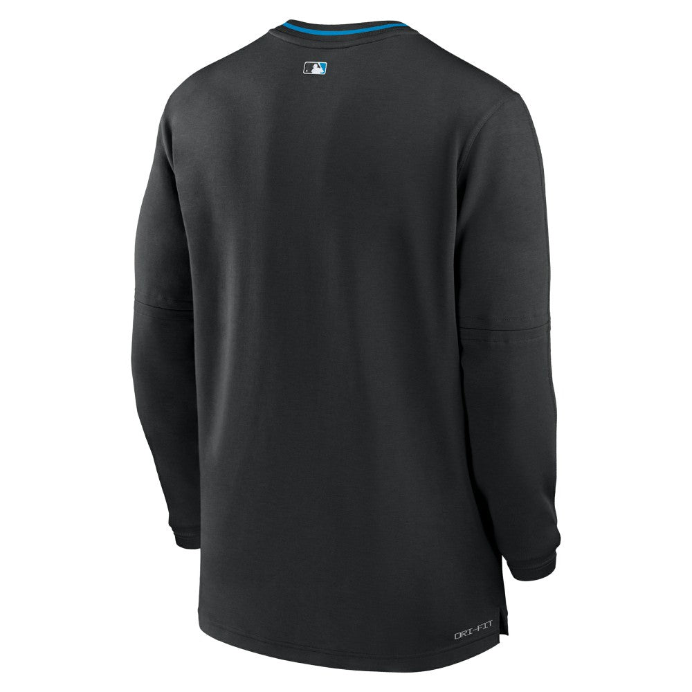 Miami Marlins Nike Authentic Collection Performance Half-Zip Top - MLB