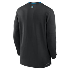 Miami Marlins Nike Authentic Collection Performance Half-Zip Top - MLB