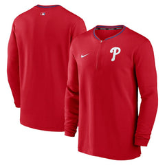Philadelphia Phillies Nike Authentic Collection Performance Half-Zip Top - MLB