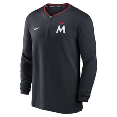 Minnesota Twins Nike Authentic Collection Performance Half-Zip Top - MLB