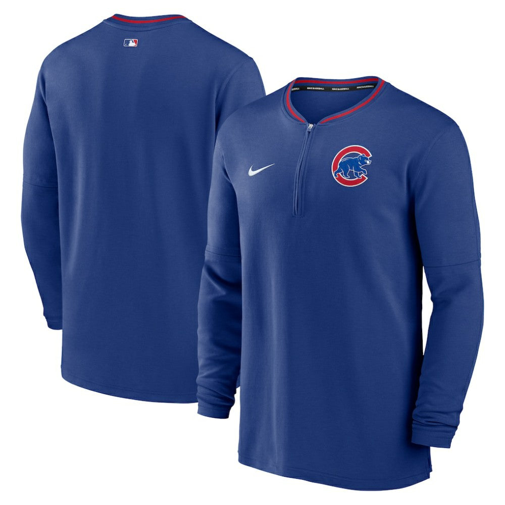 Chicago Cubs Nike Authentic Collection Performance Half-Zip Top - MLB
