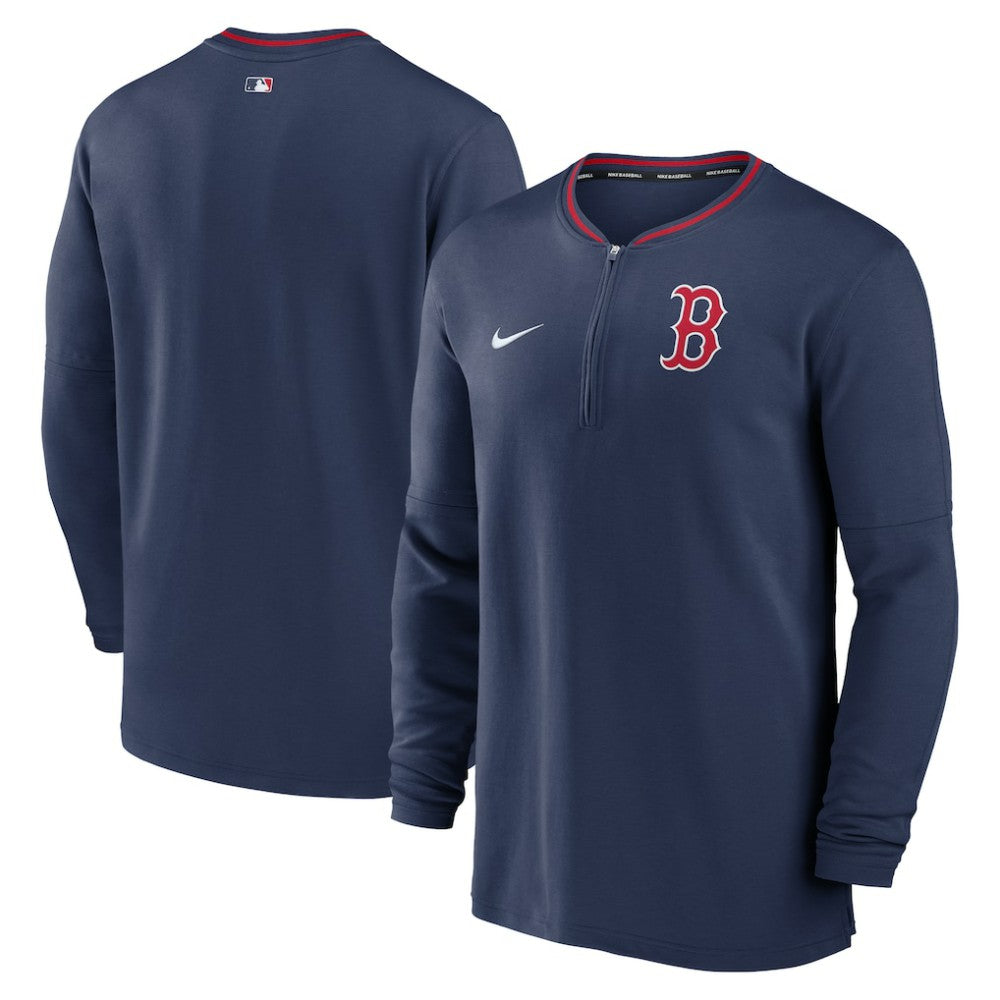Boston Red Sox Nike Authentic Collection Performance Half-Zip Top - MLB