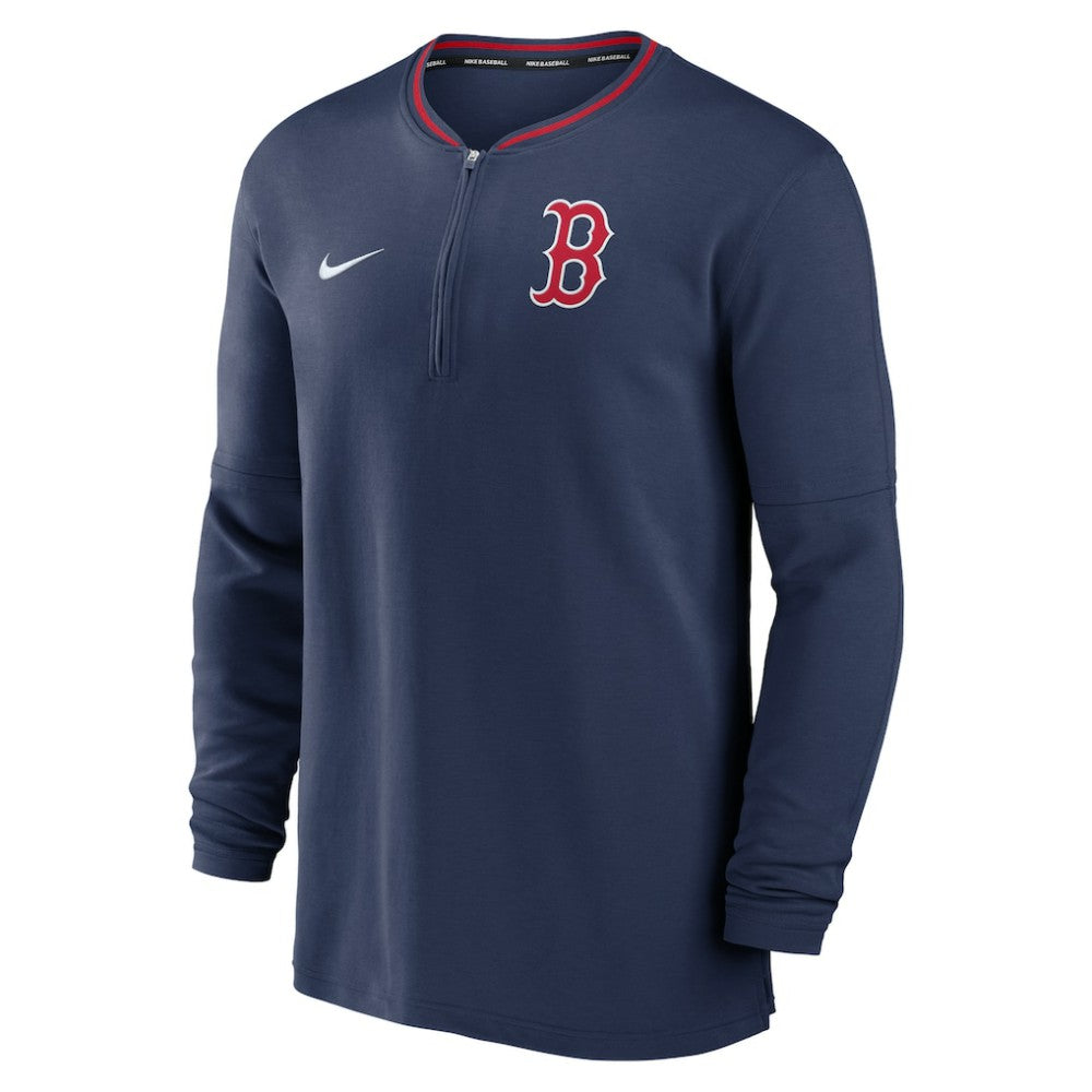Boston Red Sox Nike Authentic Collection Performance Half-Zip Top - MLB