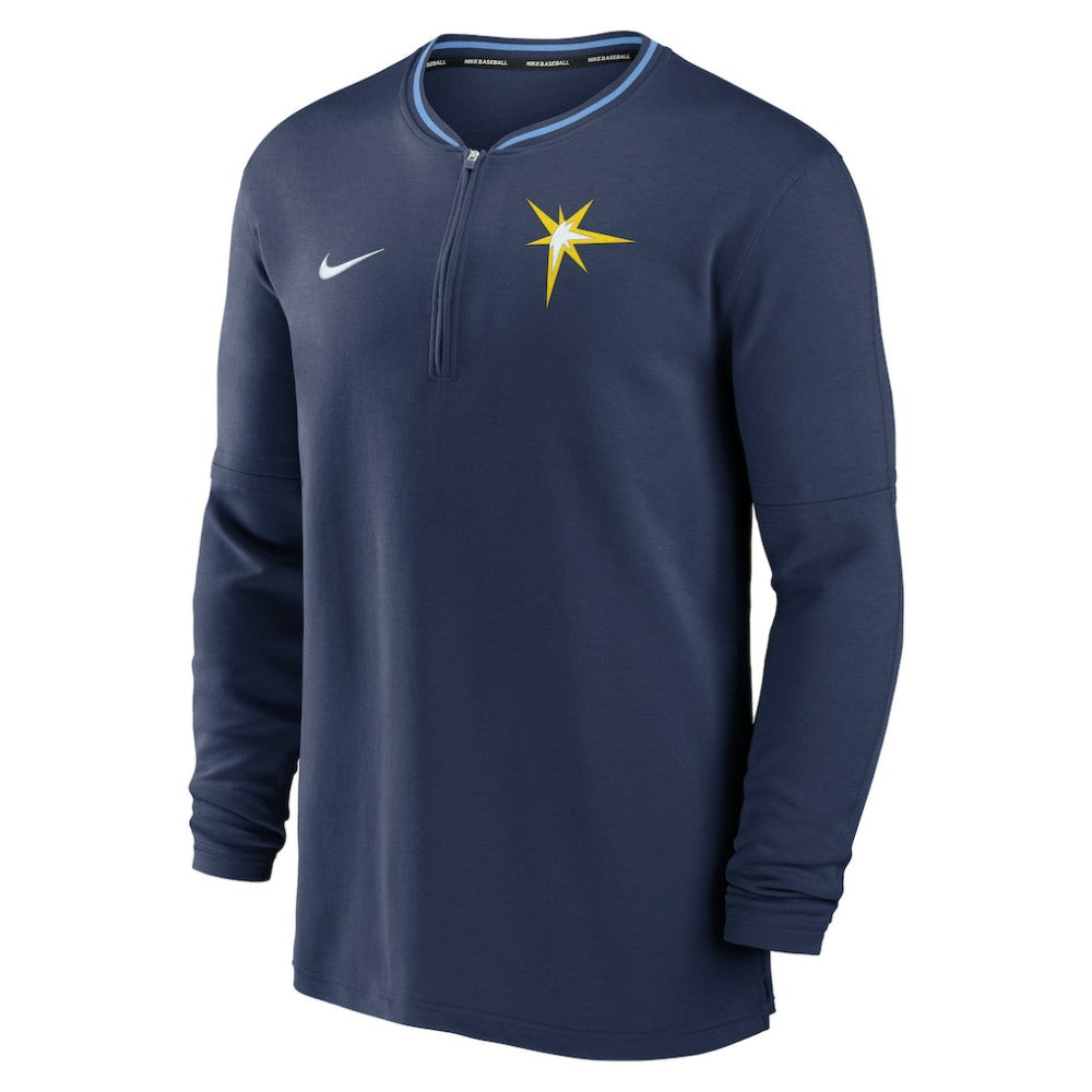 Tampa Bay Rays Nike Authentic Collection Performance Half-Zip Top - MLB