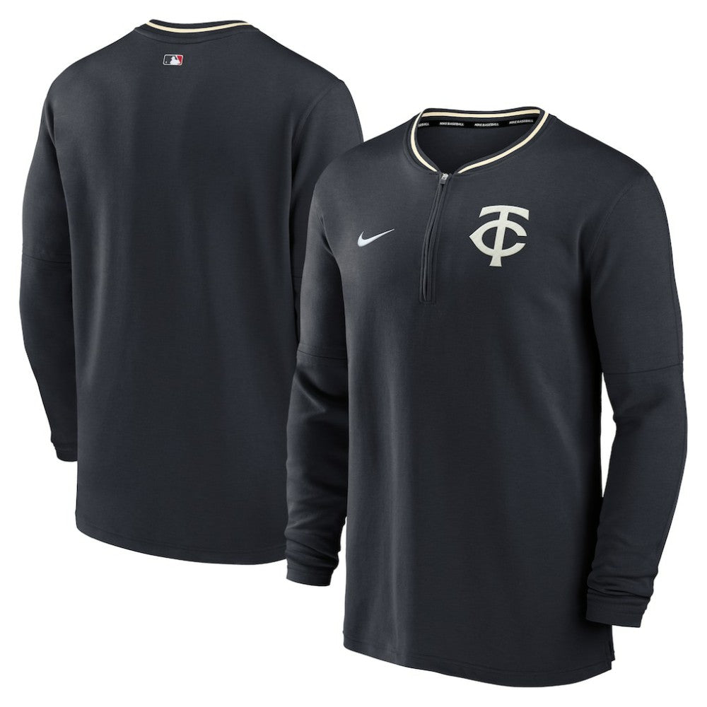 Minnesota Twins Nike Authentic Collection Dri-FIT Half-Zip Top - MLB