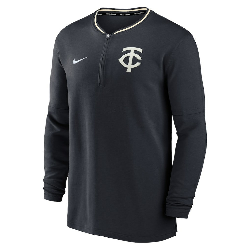 Minnesota Twins Nike Authentic Collection Dri-FIT Half-Zip Top - MLB