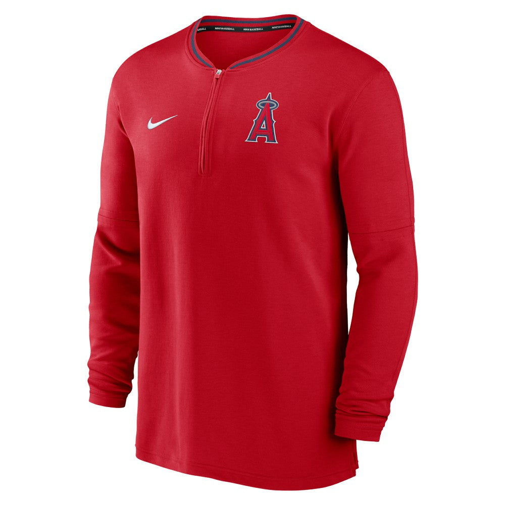 Los Angeles Angels Nike Authentic Collection Performance Half-Zip Top - MLB