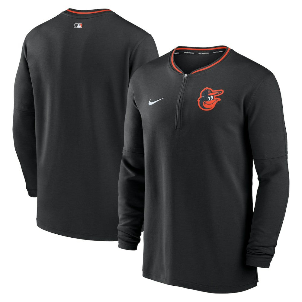 Baltimore Orioles Nike Authentic Collection Performance Half-Zip Top - MLB