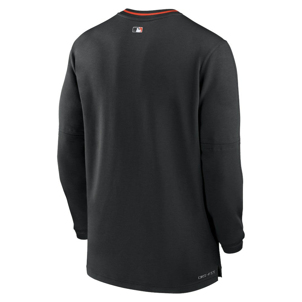 Baltimore Orioles Nike Authentic Collection Performance Half-Zip Top - MLB
